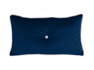 Декоративная подушка Pretty темно-синего цвета