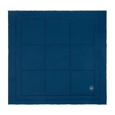 Трикотажное одеяло Роланд 155х215 синего цвета