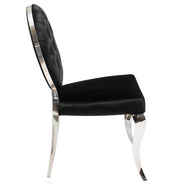 Обеденный стул Odda черного цвета