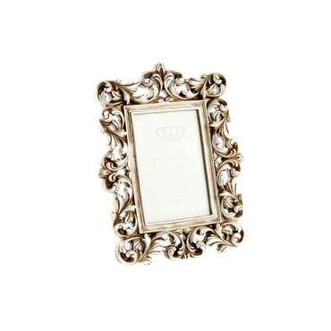 Фоторамка 18 x 2 x 25 cm Позолоченный Смола Shabby Chic