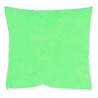 Декоративная подушка салатового цвета