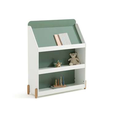 Книжный шкаф Montessori белого цвета