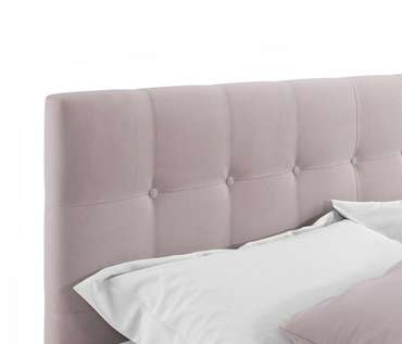 Кровать Selesta 140х200 лилового цвета с ортопедическим основанием 
