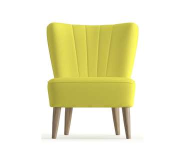 Кресло Пальмира желтого цвета
