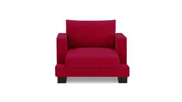 Кресло Дрезден красного цвета