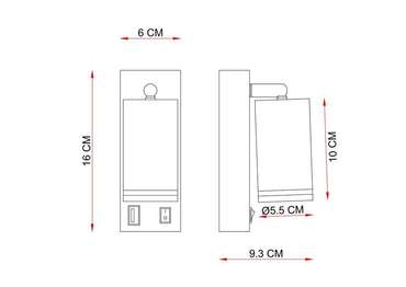 Спот Arte Lamp IMAI A2364AP-1BK