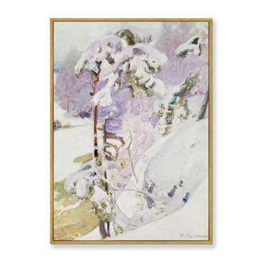 Репродукция картины на холсте Early spring, 1911г.