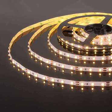 Светодиодная лента 24В 4,8Вт/м 60 Led/м 3300K IP20