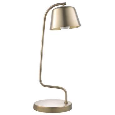 Лампа настольная Enkel Mon золотого цвета