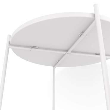 Сервировочный стол Ансбах белого цвета