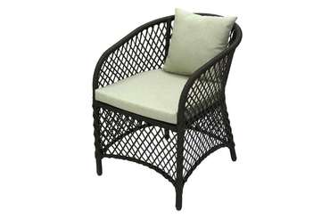 Кресло Сакраменто коричнево-бежевого цвета