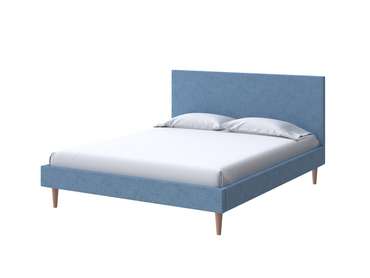 Кровать Claro 160х200 голубого цвета