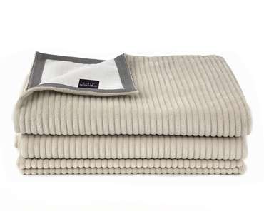 Покрывало Uno Cilium Cream 140x210 бежевого цвета 