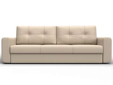 Диван-кровать Лига 031 бежевого цвета (экокожа)