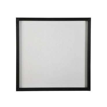 Картина Белый Чёрный Стеклянный 2 x 30 x 30 cm