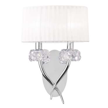 Бра Loewe Chrome 4634 (ткань, цвет белый)