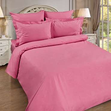 Пододеяльник 'Цвет эмоций' 240х217, поплин, 100% хлопок, пл. 110 гр./кв. м., 'Роза'