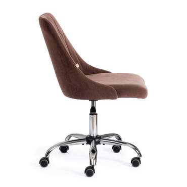 Кресло Swan коричневого цвета