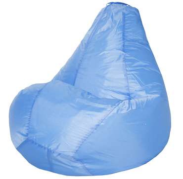 Кресло-мешок Груша 3XL в обивке оксфорд голубого цвета 