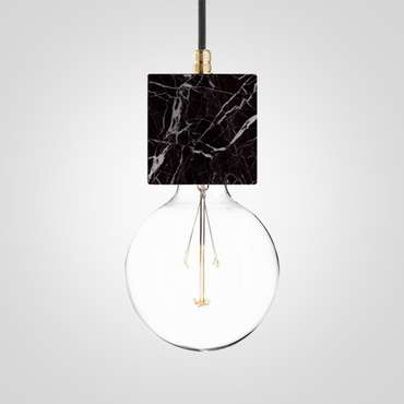 Подвесной светильник Marmor черного цвета