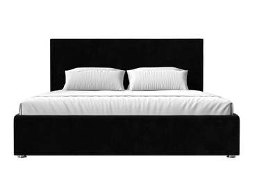 Кровать Кариба 180х200 черного цвета с подъемным механизмом