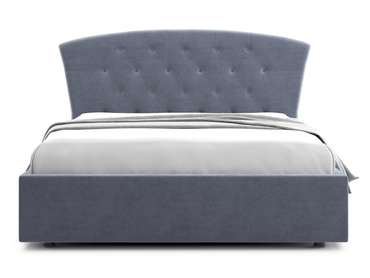 Кровать Premo 140х200 серого цвета с подъемным механизмом