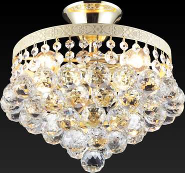 Хрустальная люстра Vivien Gold TL7230X-04WG (хрусталь, цвет прозрачный)