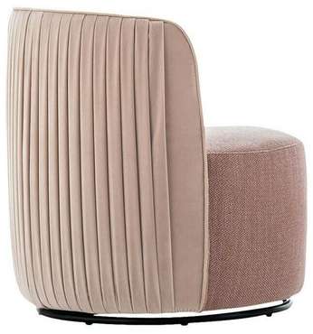 Кресло Chloe розового цвета