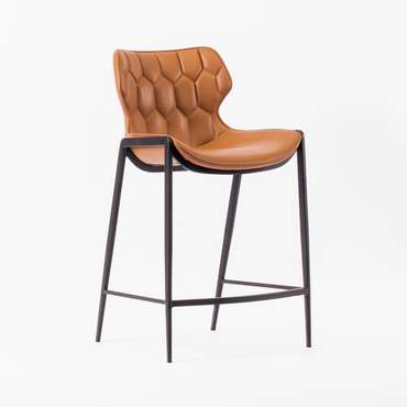 Полубарный стул Найроби Нью светло-коричневого цвета