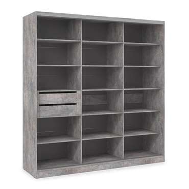 Шкаф-купе Comfort 24.8 серого цвета