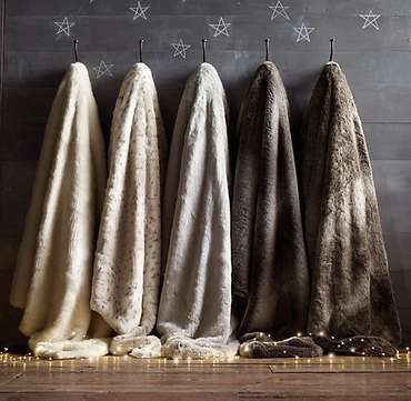 Плед Luxe faux fur