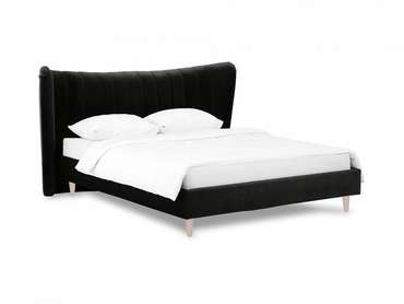 Кровать Queen Agata L 160х200 черного цвета