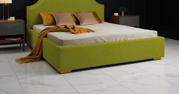 Кровать с подъемным механизмом Holly 160х200 зеленого цвета