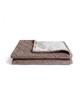 Покрывало Lana Monaco 150x210 коричневого цвета