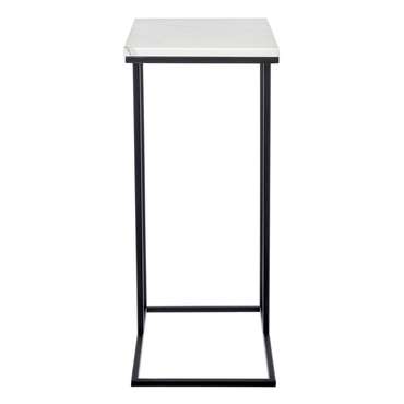 Придиванный столик Loft черно-белого цвета 