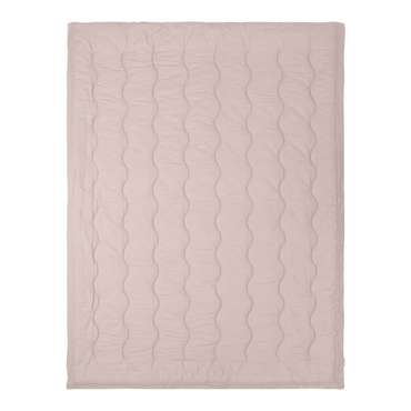 Одеяло Тиффани 155х220 бежево-розового цвета