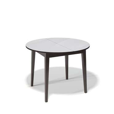 Раздвижной обеденный стол 1000 М белого цвета