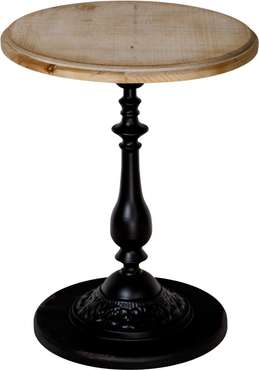 Кофейный столик черно-коричневого цвета