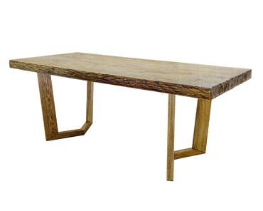 Обеденный стол Крафт коричневого цвета