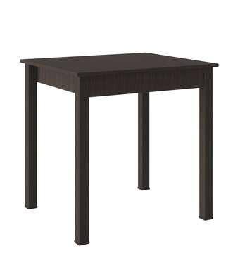 Обеденный стол темно-коричневого цвета