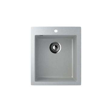 Кухонная мойка Ulgran U-404-310 49х42 см серого цвета