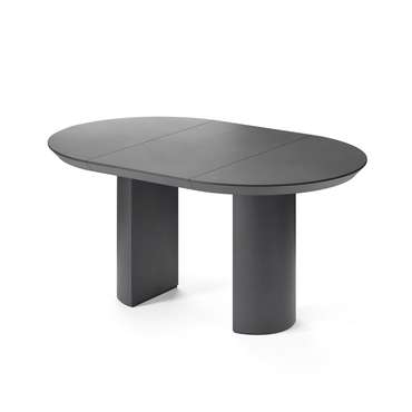 Обеденный стол раздвижной Ансер М черного цвета