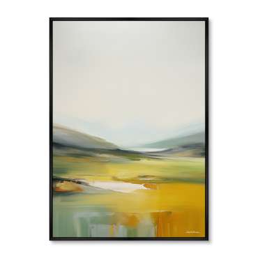 Репродукция картины Landscape collection, Meadows, No 1, 2024г.