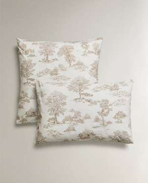 Toile de Jouy лесная наволочка