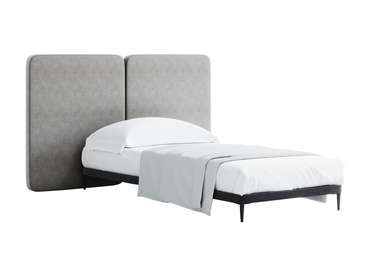 Кровать Licata 90х200 композиция 3 серого цвета