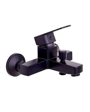 Смеситель для ванны OneLife P06-100b черного цвета