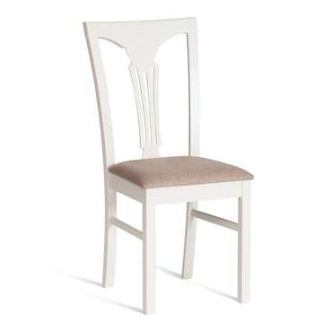 Набор из двух стульев Hermes бело-коричневого цвета