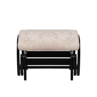 Пуф-маятник Универсальный с онованием цвета венге с кантом