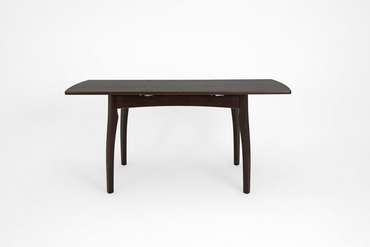 Раздвижной обеденный стол Рейн коричневого цвета