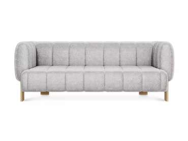 Диван Cassis светло-серого цвета с бежевыми ножками